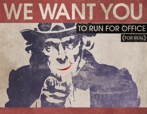 We Want You to Run for Office